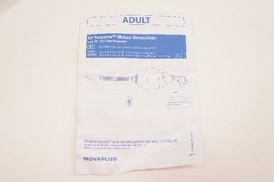 Novaplus V8503 Response Manual Resuscitator with 40inch Tube Reservoir